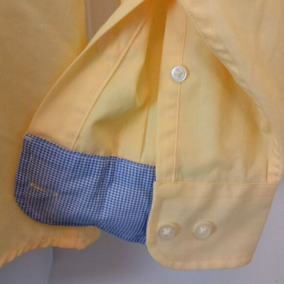 Tommy Hilfiger button-down yellow shirt - Picture 5 of 12